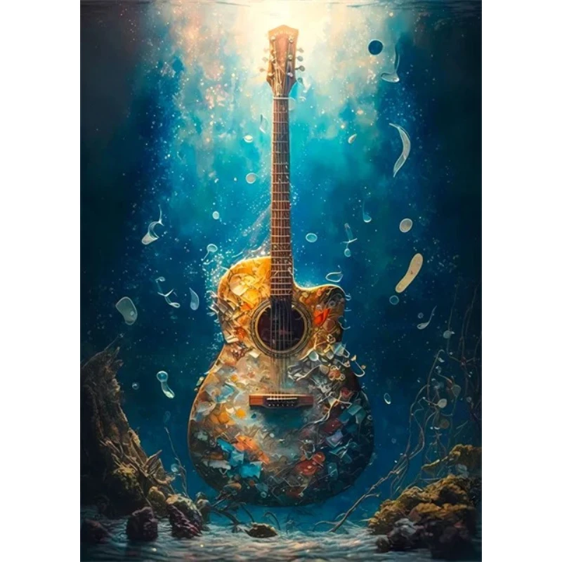 Picture Of Musical Instrument - لوحات فنية تجريدية ملونة لعام 2026،