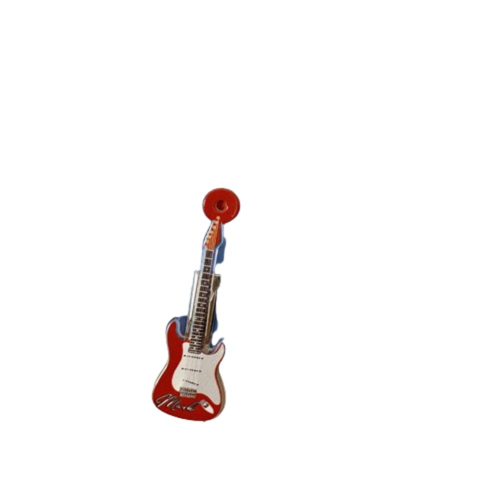 Picture Of Musical Instrument - مشبك شعر على شكل كمان، تصميم