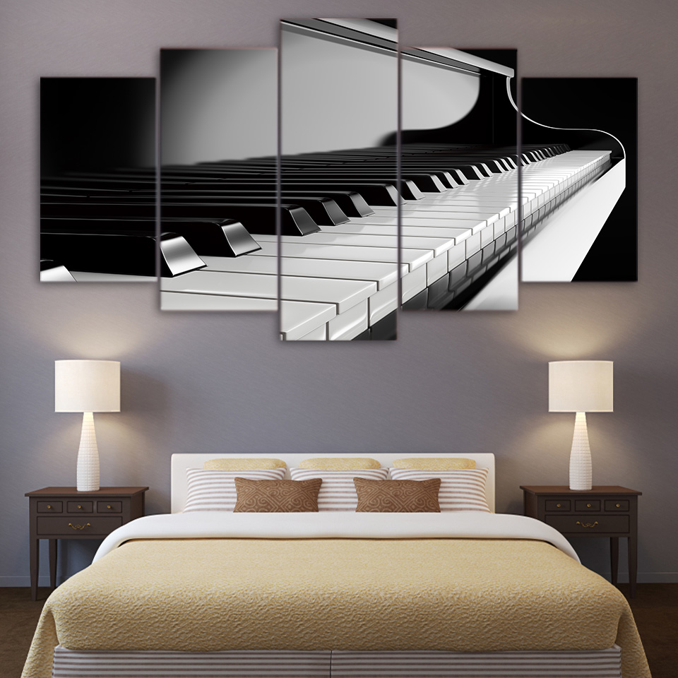 Picture Of Musical Instrument - قماش صور فنية للجدران إطار حديث