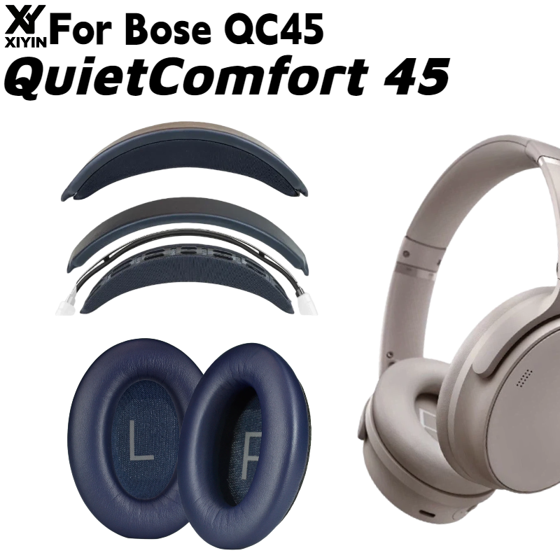Bose Headphone Qc45 - وسادة رأس بديلة قابلة للتركيب بسهولة