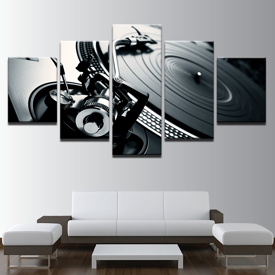 قماش صور المنزل جدار الفن إطار - مراجعة Picture Of Musical Instrument وسعره