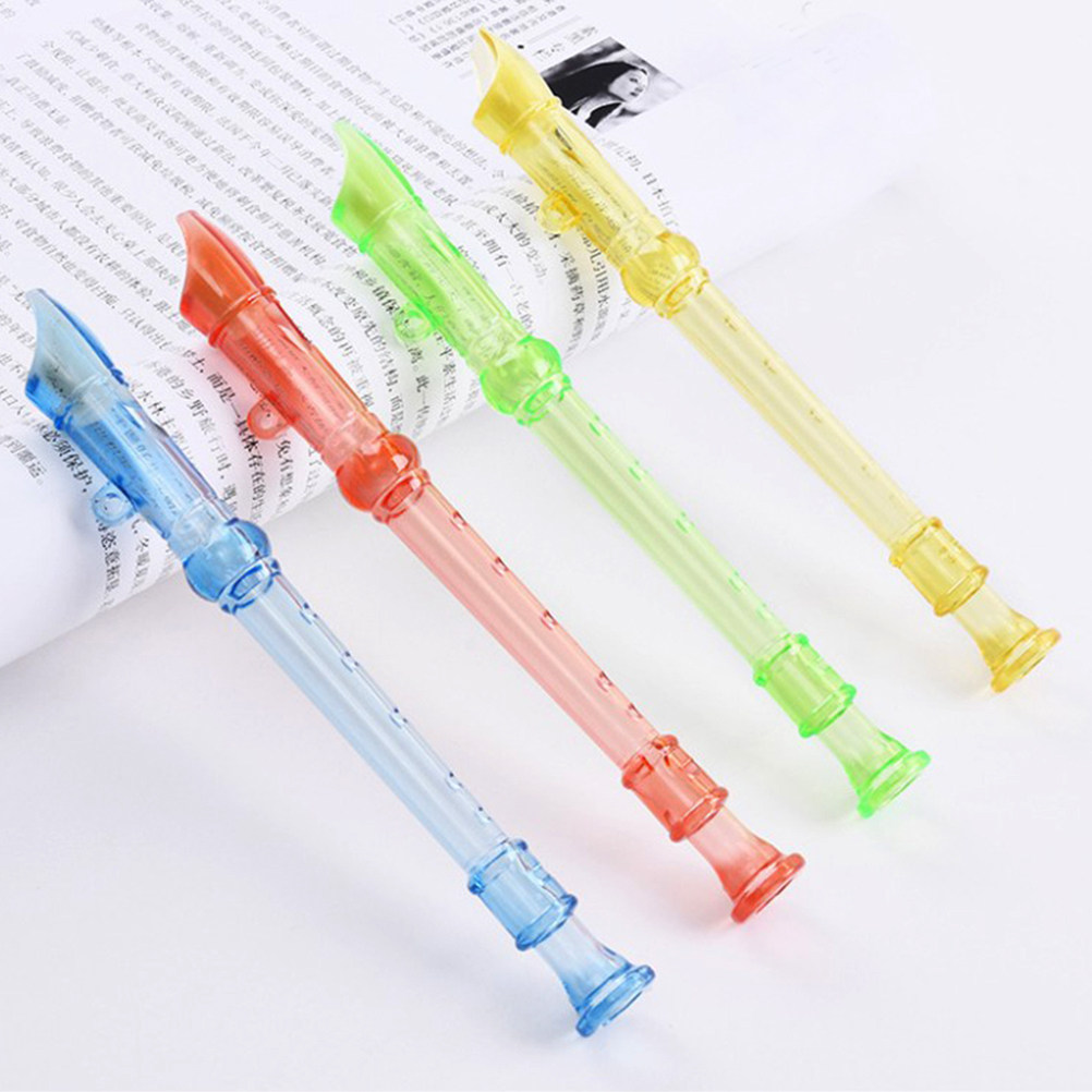 12 قطعة من آلات النفخ الموسيقي - مراجعة Soprano Recorder Plastic وسعره