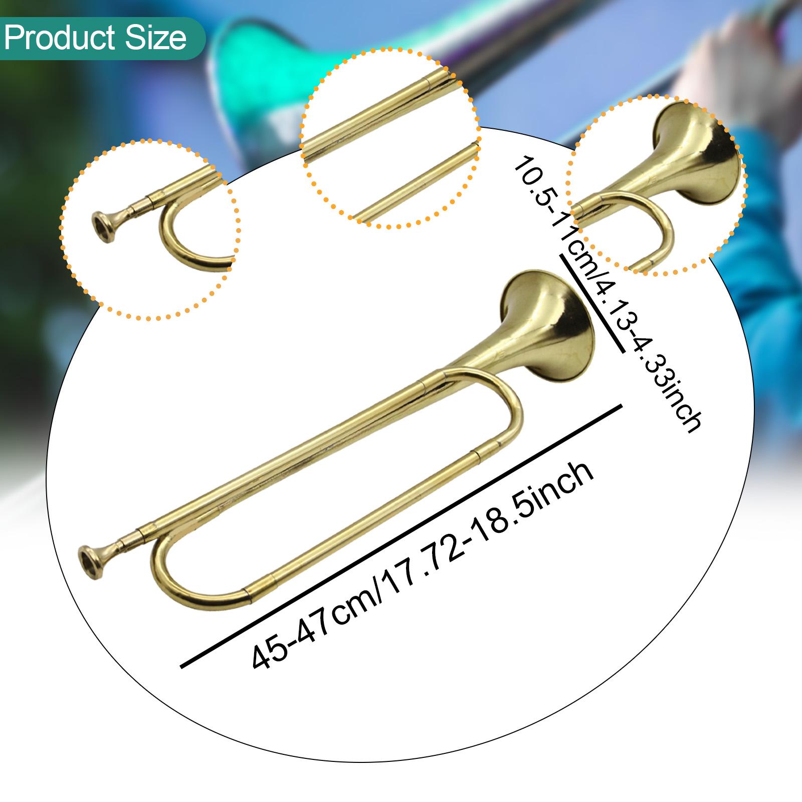 بوق BB للعزف مع قطعة الفم، آلة - مراجعة Musical Instrument Bugle وسعره