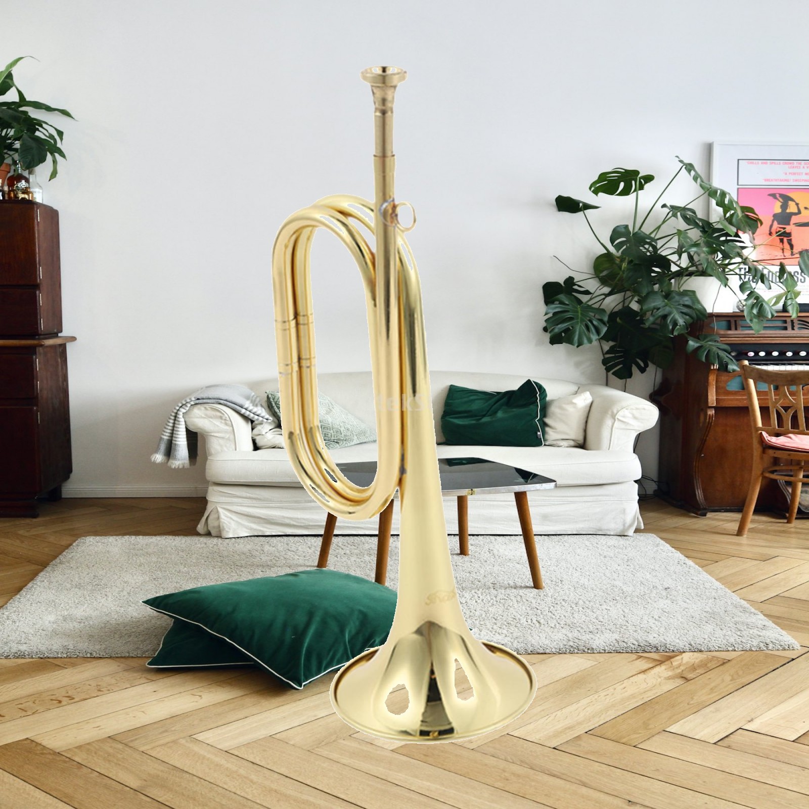 بوق الكشاف الموسيقي، آلة موسيق - مراجعة Musical Instrument Bugle وسعره